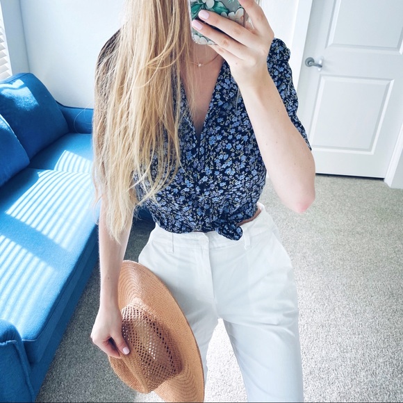 villager Tops - Classic & Chic {Villager} Boho Floral Shirt
